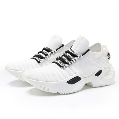 

Mens Casual Shoes Brand Light ComfortableFlats Shoes Fashion Sneakers Thick Bottom Trend Outdoor Non-slip Walking Shoes