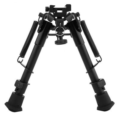 

Greensen 6-9 Inches Outdoor Aluminium Telescopic Rifle Bipod Adjustable Spring Return with 3 Adapters