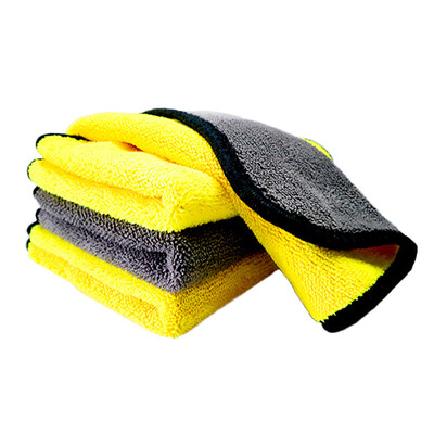 

Car Wash Microfiber Towel Cleaning Drying Cloth Hemming Wax Polishing 3040cm