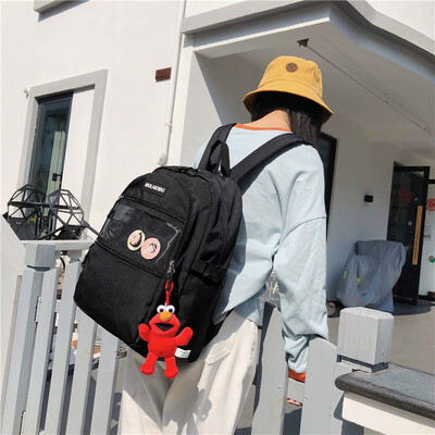 

Girlsschoolbag Korean version junior high school backpack students leisure ins Travel Shoulder Bag