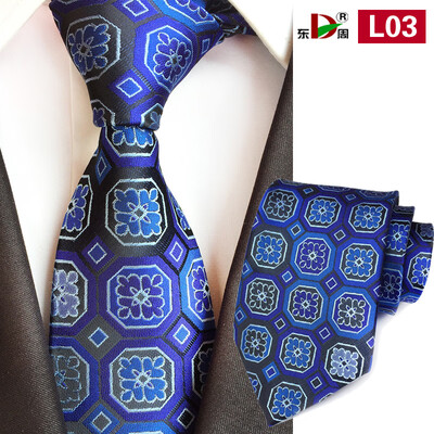 

Manufacturers spot trendy mens business casual tie polyester silk jacquard professional executive wedding work tie