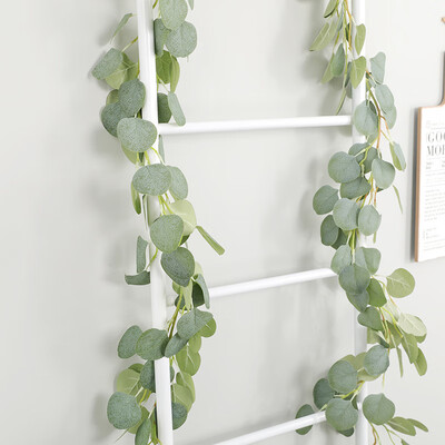

18m 59ft Artificial Eucalyptus Leaves Vine Rattan Twig Home Garland Decor