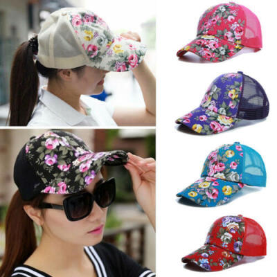 

Plain Baseball Cap Mesh Hawaiian Caps Fashion Hats Floral Hat Trucker Snapback