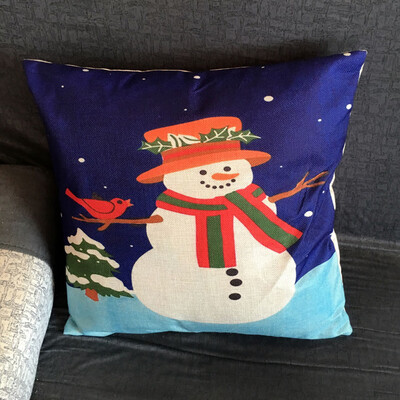 

Tailored Christmas Pillow Case Sofa Waist Throw Cushion Cover Home Decor A