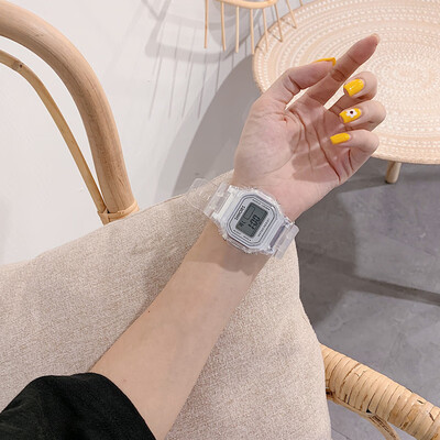 

Unicorn Watch Female ins Middle School Student Waterproof Sports Male Korean ulzzang Harajuku Square Electronic Watch