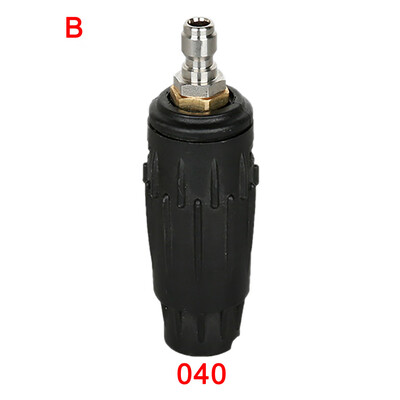

Gobestart Pressure Washer Rotating Turbo Spray Nozzle 3000 PSI 14 Quick Connect Plug
