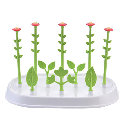 

Bottles Drain Rack Tree Shape Drying Rack Storage Nipple Shelf Baby Care