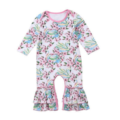 

Newborn Kids Baby Girls Infant Romper Jumpsuit Bodysuit Clothes Outfits 0-24M