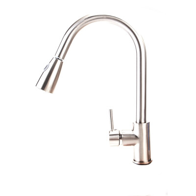 

All Copper Single Handle Home Kitchen Sink Faucet Bar Tool With Pull Out Spray