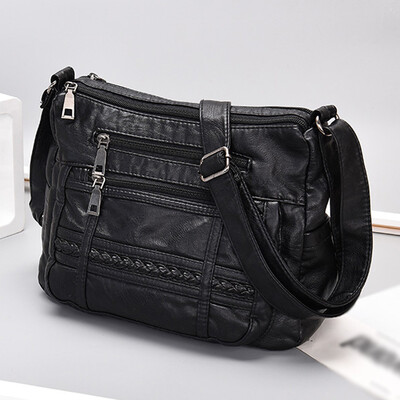 

Tailored Womens Fashion Messenger Bag Black Messenger Bag Shoulder Bag Casual Wild