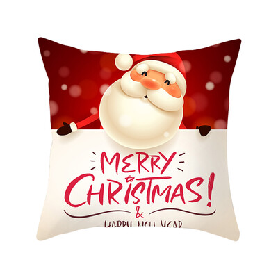 

Tailored Christmas Pillow Cover Decor Pillow Case Sofa Waist Throw Cushion Cover