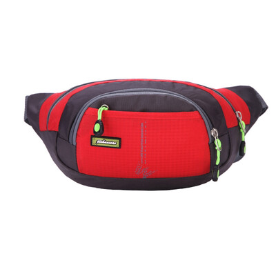 

Fashion Unisex Leisure Waist Bag Outdoor Sports Multi-Function Waterproof Pockets Mobile Phone Bag Messenger Chest Bag