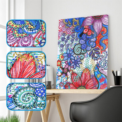

Siaonvr Special Shaped Diamond Painting DIY 5D Partial Drill Cross Stitch Kits Crystal R