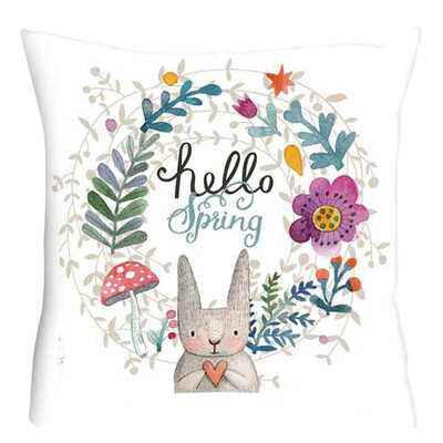 

Gobestart Pillow Case Sofa Car Waist Throw Cushion Cover Home Decoration