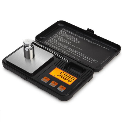 

High Precision Professional Digital Milligram Scale 200g001g Portable Jewelry Scale Mini Baking Scale Kitchen Scale with Tool Bo