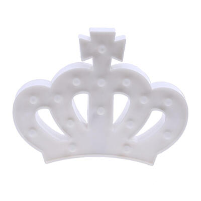 

Crown LED Night Light Table Desk Bedside Home Night Lamp Wedding Decoration