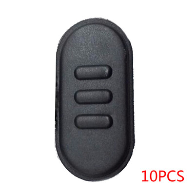 

10PCSSet PTT Button Replacement for Mag One A10 Black Color Two Way Radio Walkie Talkie PTT Button Kit