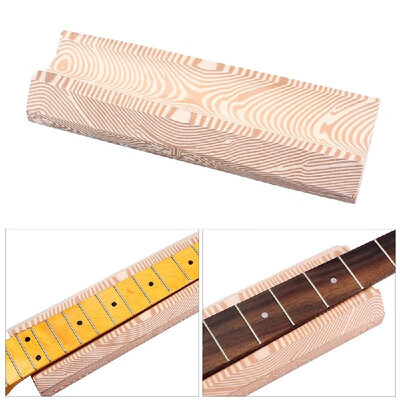 

Musical Instrument Luthiers Tool Guitar Neck Fingerboard Support U-block Foam Wood Grain
