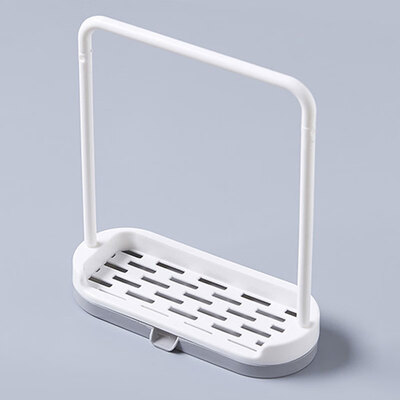 

Creative Kitchen Desktop Rag Rack Detachable Dishcloth Sponge Drying Rack Multifunctional Kitchen Towel Stand Soap Holder