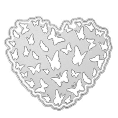 

Heart DIY Cutting Dies Stencils Scrapbook Embossing Craft Album Card Gifts
