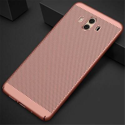 

Goowiiz Phone Case For Huawei Honor PlayV1010 Lite9I9N Full Protection Slim Hard PC Breathable Grid Back Cover