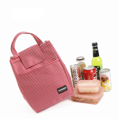 

Toponeto Lunch Box Bag Tote Hot Cold Insulated Thermal Cooler Travel Work School Picnic