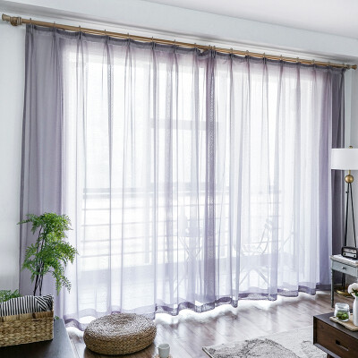 

XINJINGANYIJIA Curtains Simple Bedroom Living room Curtain fabric 15523