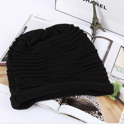 

Women Mens Warm Winter Baggy Beanie Knit Crochet Ski Hat Oversized Slouch Cap