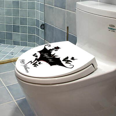 

〖Follure〗Hallowmas Toilet Seat Wall Sticker Decals Vinyl Art Wallpaper Removable Decor
