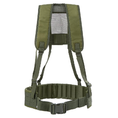 

H-harness Multicam Gear Suspenders Vest Belt Condor Belt Combination Molle Hunting Training Battle Rig Vest Padded Waist Belt