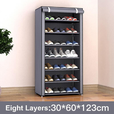 

Non-woven Storage Shoe Rack Hallway Cabinet Organizer Holder 34568 Layers Dustproof Assemble Shoes Shelf DIY Home Furniture