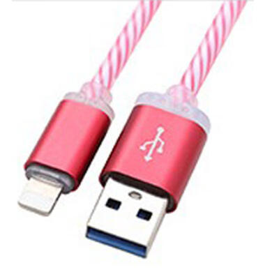 

Micro USB Cable Colorful Gradient LED Light Charging Cable For Android Phone -1m