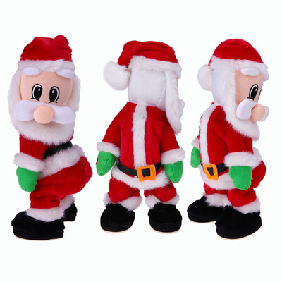 

Sale Christmas Santa Claus Doll Electric Dancing Music Christmas Toys Gifts Use