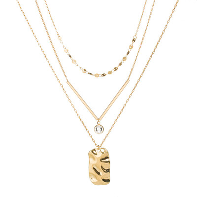 

2019 New Alphabet Initial Letter pearl Pendant Coin Shell Necklace Female Gold Color Chain Choker Collar Necklaces for Women