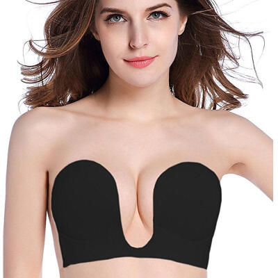 

Fashion Women Silicone Push up Strapless Invisible Bra for Wedding Party