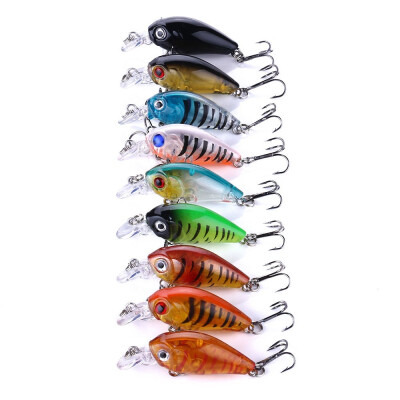 

VISSEN 9PCS 4g 45cm Swim Fishing Cranks Lure Artificial Crankbait Hard Topwater Wobblers Japan Mini Fishing Lure Pesca Tackle