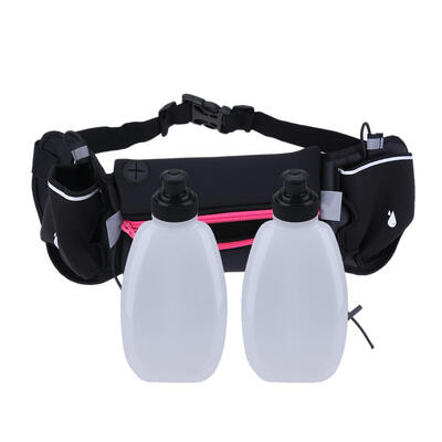 

Walking Running Sport Water Bottle Waist Pack Bag2 Water Bottles