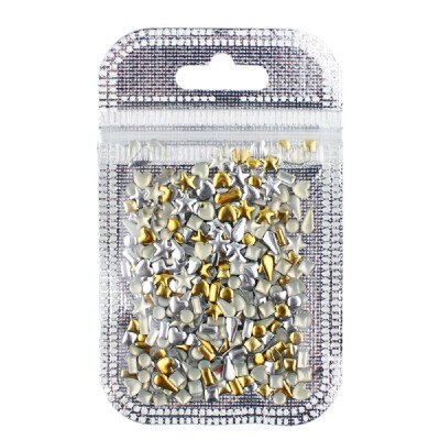 

Toponeto Mixed 3D Nail Art Deco Rivet Studs Spikes DIY Accessories