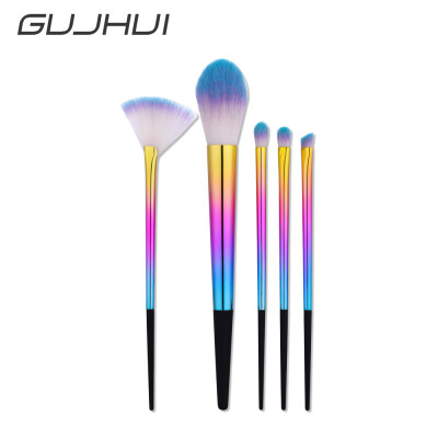 

〖Follure〗New 5Pcs Blending Pencil Foundation Eye shadow Makeup Brushes Eyeliner Brush