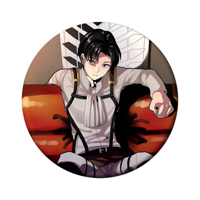 

1pcs Hot Anime Attack on Titan Cosplay Badge Cartoon Brooch Pins Collection bags Badges for Backpacks Button Clothes Decor