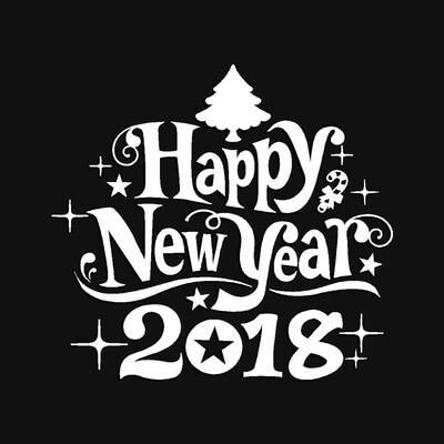 

Gobestart New Year 2018 Merry Christmas Wall Sticker Home Shop Windows Decals Decor