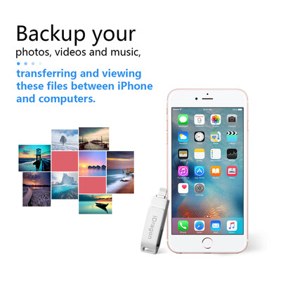 

USB20 32G OTG External Storage Flash Drive Memory Stick For iPhoneComputer