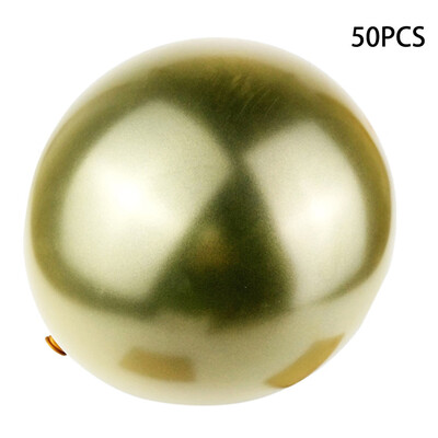 

Gobestart 50Pcs Chrome Shiny Metallic Latex Balloons for Birthday Wedding Grad Party BU