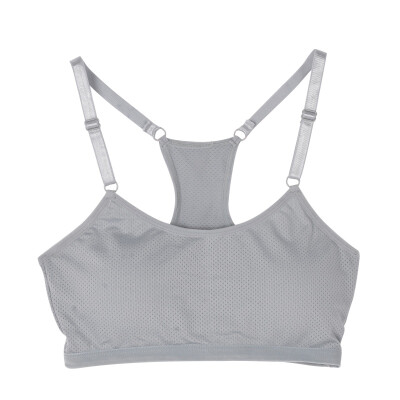 

Outdoor Running Women Sexy Bra Solid Color Steel Running Word Back Bra Style