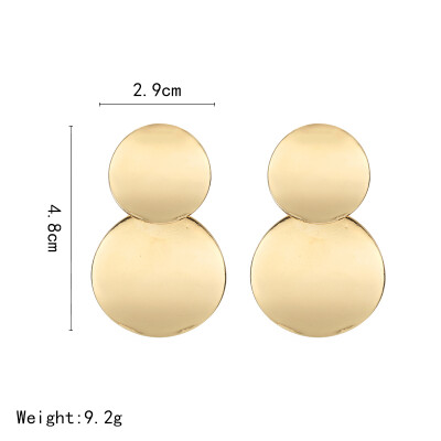 

Statement Earrings Geometric earrings For Women Hanging Drop Earring Bohemia Fashion Jewelry