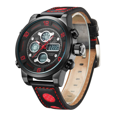 

AMSTAmy Time Multifunction Waterproof LED Quartz Watch Military Table Student Outdoor Mountaineering Watch