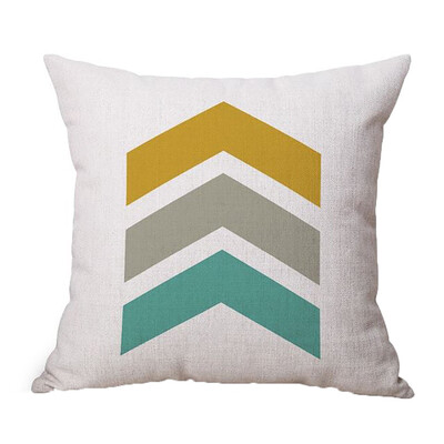 

〖Follure〗Geometric Patterns Animal Painting Linen Pillowcase Decorative Pillow Covers