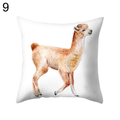 

Lovely Dog Elephant Animal Throw Pillow Case Cushion Cover Sofa Bedding Articles