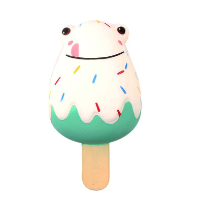 

Gotoamei Squishies Frogs Ice Cream Scented Slow Rising Squeeze Toys Stress Reliever Toys
