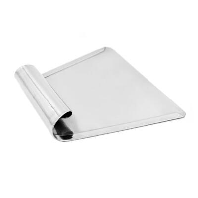 

Stainless Steel Scraper Pizza Dough Cutter Baking Pastry Spatula Cake Decor